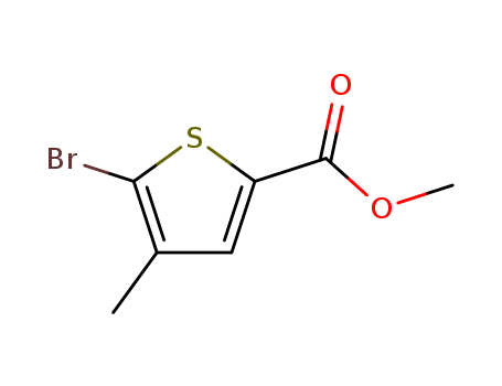 2-Thiophenecarboxylicacid, 5-bromo-4-methyl-, methyl ester