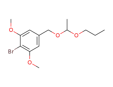 2-bromo-1,3-dimethoxy-5-[(1-propoxyethoxy)methyl]benzene