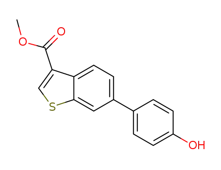 methyl 6-(4-hydroxyphenyl)-1-benzothiophene-3-carboxylate