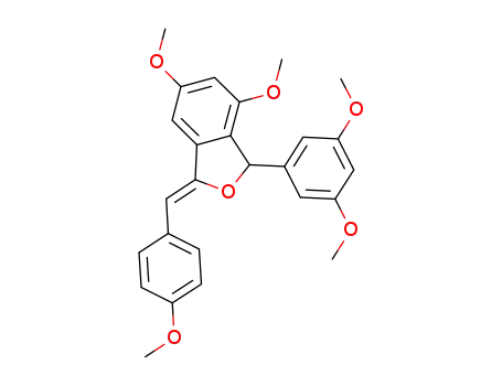 (Z)-3-(3,5-dimethoxyphenyl)-4,6-dimethoxy-1-(4-methoxybenzylidene)-1,3-dihydro-isobenzofuran