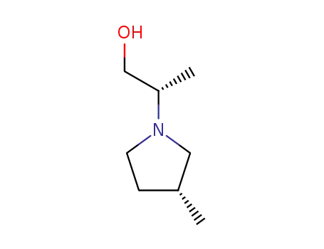 1-피롤리딘에탄올,베타,3-디메틸-,(베타S,3R)-(9CI)