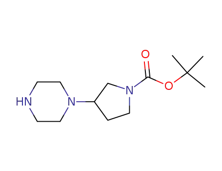 tert-부틸 3-(피페라진-1-일)피롤리딘-1-카르복실레이트