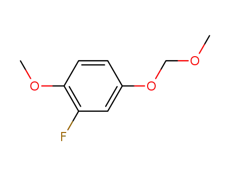 Benzene, 2-fluoro-1-methoxy-4-(methoxymethoxy)-