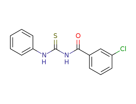 3-chloro-N-(phenylcarbamothioyl)benzamide