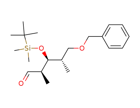 (2S,3R,4S)-5-benzyloxy-3-(tert-butyldimethylsilyloxy)-2,4-dimethyl-pentanal