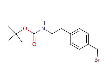 [2-(4-(bromomethyl)phenyl)ethyl]carbamic acid tert-butyl ester