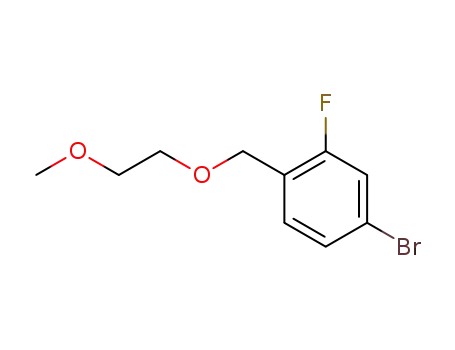4-bromo-2-fluoro-1-((2-methoxyethoxy)methyl)benzene