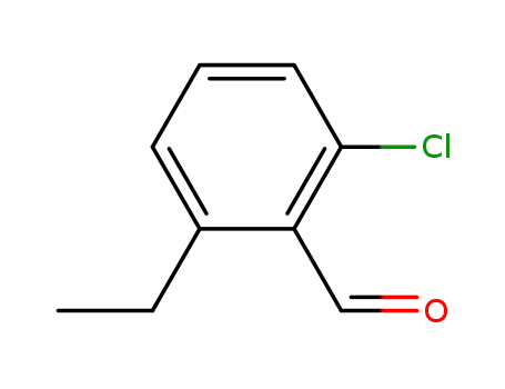 Molecular Structure of 343850-74-8 (2-chloro-6-ethylbenzaldehyde)