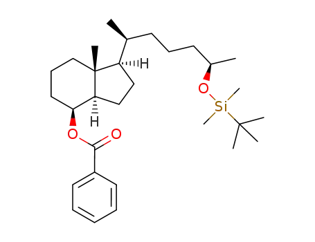 (8S,20S)-des-A,B-8-benzoyloxy-20-[(4'R)-(tert-butyldimethylsilyl)oxy-pentyl]-pregnane
