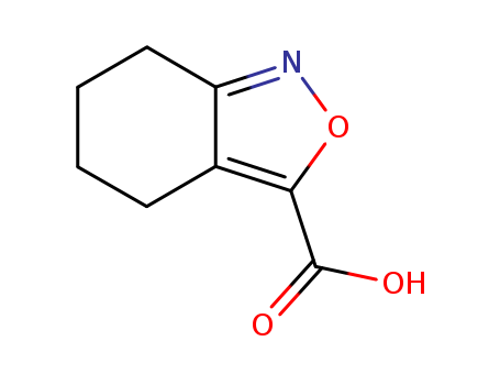4,5,6,7-tetrahydro-2,1-benzisoxazole-3-carboxylic acid(SALTDATA: FREE)