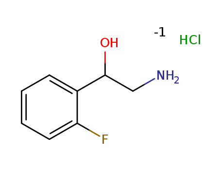 Benzenemethanol, a-(aminomethyl)-2-fluoro-,hydrochloride (1:1)