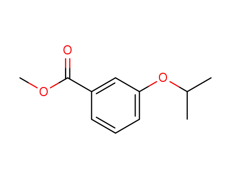 Molecular Structure of 350989-42-3 (3-Isopropoxy-benzoic acid Methyl ester)