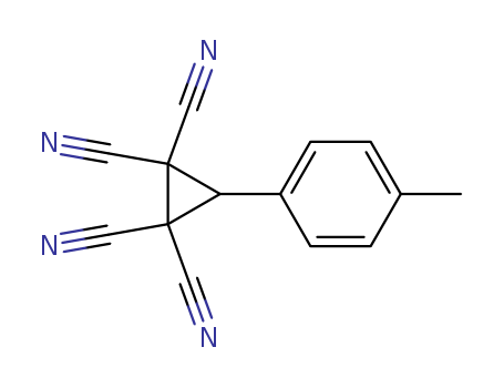1,1,2,2-Cyclopropanetetracarbonitrile,(4-methylphenyl)- cas  23767-71-7