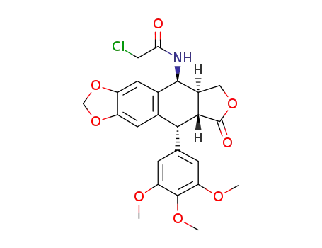 4-β-(2''-chloroacetamido)podophyllotoxin