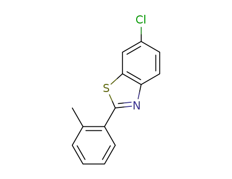 6-chloro-2-(2-methylphenyl)-1,3-benzothiazole