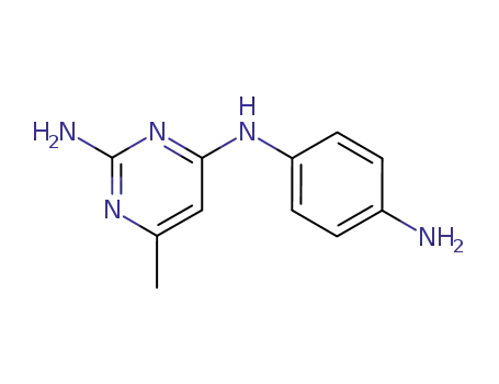 N<SUP>4</SUP>-(4-aminophenyl)-6-methyl-2,4-diamino-pyrimidine