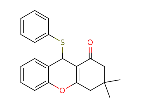 3,3-dimethyl-9-(phenylthio)-2,3,4,9-tetrahydro-1H-xanthen-1-one