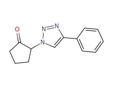 1-(cyclopentan-1-on-2-yl)-4-phenyl-1H-1,2,3-triazole