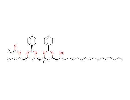(S)-1-((2S,4S,6R)-6-(((2S,4S,6S)-6-((R)-2-hydroxyheptadecyl)-2-phenyl-1,3-dioxan-4-yl)methyl)-2-phenyl-1,3-dioxan-4-yl)pent-4-en-2-yl acrylate