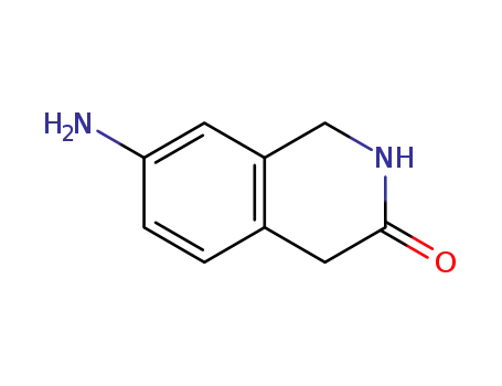 Molecular Structure of 885270-67-7 (7-Amino-1,2-dihydroisoquinolin-3-(4H)-one)