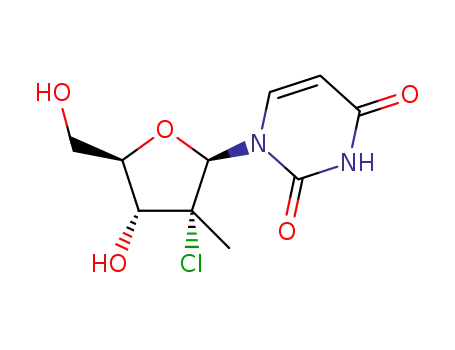 1-((2R,3R,4R,5R)-3-chloro-4-hydroxy-5-(hydroxyMethyl)-3-Methyltetrahydrofuran-2-yl)pyriMidine-2,4(1H,3H)-dione