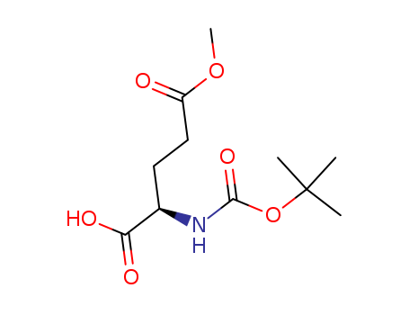 D-Glutamic acid, N-[(1,1-dimethylethoxy)carbonyl]-, 5-methyl ester