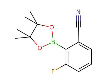3-Fluoro-2-(tetramethyl-1,3,2-dioxaborolan-2-yl)benzonitrile