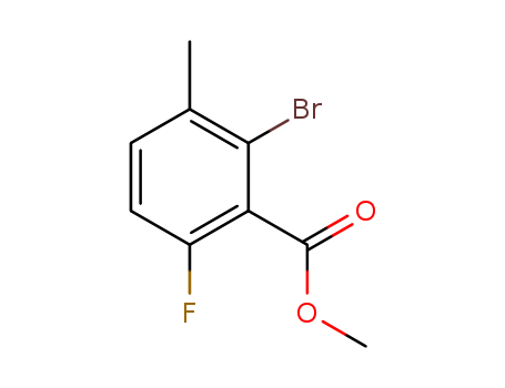 2-bromo-6-fluoro-3-methylbenzoic acid methyl ester