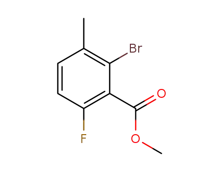 2-bromo-6-fluoro-3-methylbenzoic acid methyl ester