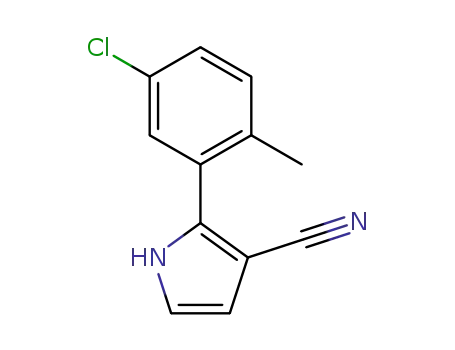2-(5-chloro-2-methyl-phenyl)-1H-pyrrole-3-carbonitrile