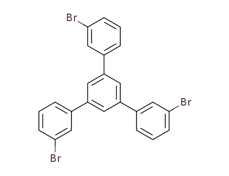 Molecular Structure of 96761-85-2 (1,3,5-Tris(3-bromophenyl)benzene)