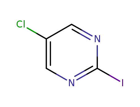 Molecular Structure of 874676-81-0 (5-Chloro-2-iodopyrimidine)