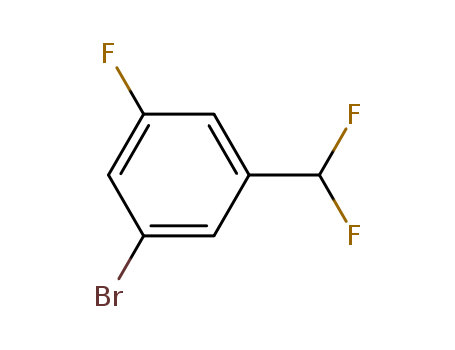 Benzene, 1-bromo-3-(difluoromethyl)-5-fluoro-