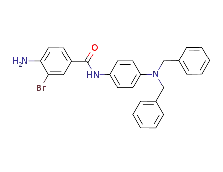 4-amino-3-bromo-N-(4-dibenzylaminophenyl)benzamide