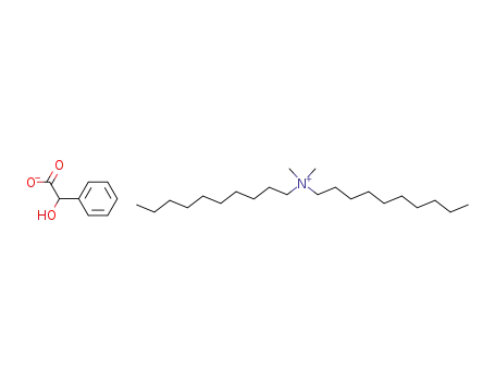 Molecular Structure of 934544-48-6 (didecyldimethylammonium mandelate)