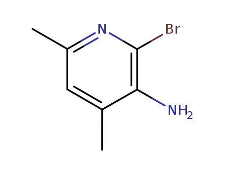 2-Bromo-4，6-dimethylpyridin-3-amine