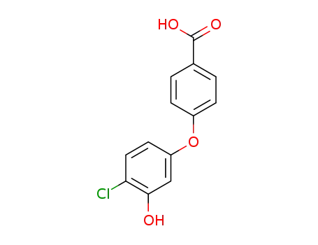 4-(4-chloro-3-hydroxyphenoxy)benzoic acid
