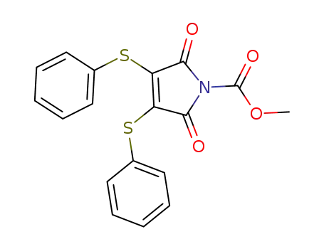 N-methoxycarbonyl-3,4-dithiophenoylmaleimide