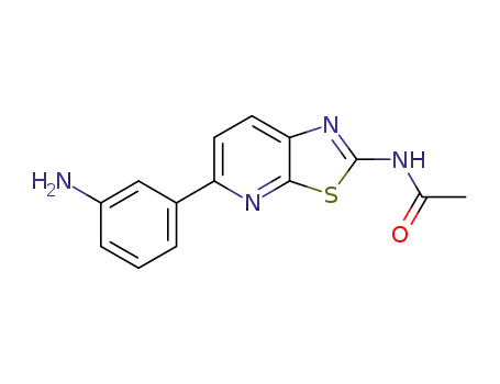 N-(5-(3-aminophenyl)[1,3]thiazolo[5,4-b]pyridin-2-yl)acetamide