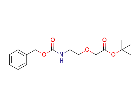 2-[2-(benzyloxycarbonylamino)ethoxy]acetic acid tert-butyl ester
