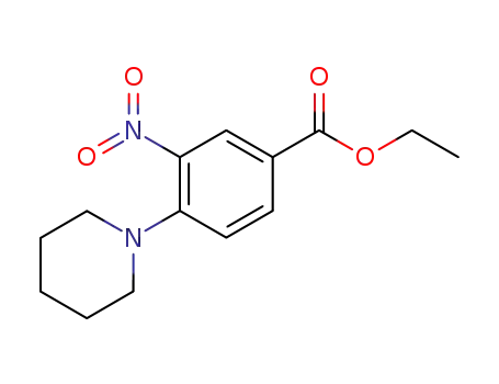 ethyl 3-nitro-4-(piperidin-1-yl)benzoate