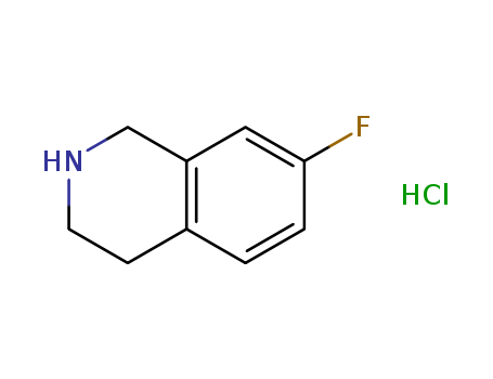 7-Fluoro-1,2,3,4-tetrahydro-isoquinoline 1HCl salt