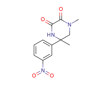 rac-1,5-dimethyl-5-(3-nitro-phenyl)-piperazine-2,3-dione