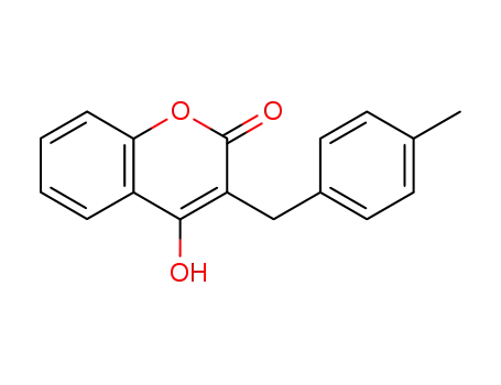2H-1-Benzopyran-2-one, 4-hydroxy-3-[(4-methylphenyl)methyl]-