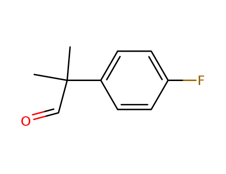 2-(4-fluorophenyl)-2-methylpropanal