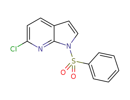 1H-피롤로[2,3-b]피리딘, 6-클로로-1-(페닐설포닐)-