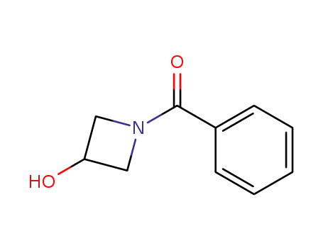 Molecular Structure of 25566-00-1 ((3-hydroxyazetidin-1-yl)(phenyl)Methanone)