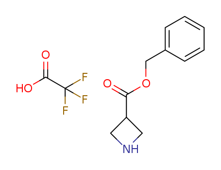 2,2,2-trifluoroacetic acid benzyl azetidine-3-carboxylate