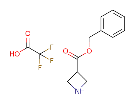 Molecular Structure of 2006278-23-3 (2,2,2-trifluoroacetic acid benzyl azetidine-3-carboxylate)