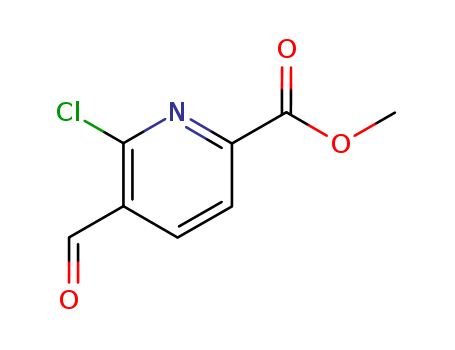 methyl 6-chloro-5-formylpyridine-2-carboxylate